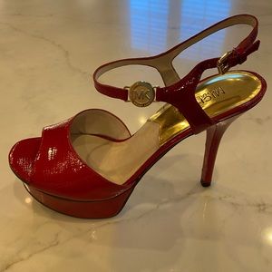 Michael Kors red heels